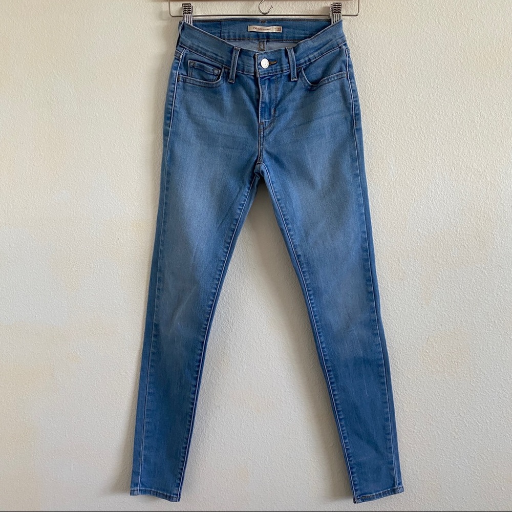 Levi’s 710 Super Skinny Denim Jeans Size 25